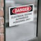 Signmission Electrical Testing Authorized Persons Only Danger Sign, Vinyl Decal, 10in W x 7in L, 2PK OS-2PACK-DS-D-710-L-1786 - alternate 6